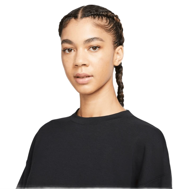 Nike Yoga Dri-FIT Fleece Crew Sweatshirt - Women's - Image 3