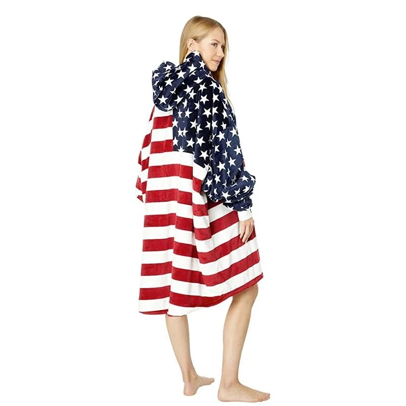 The Comfy Stars & Stripes Original Quarter Zip - Image 2