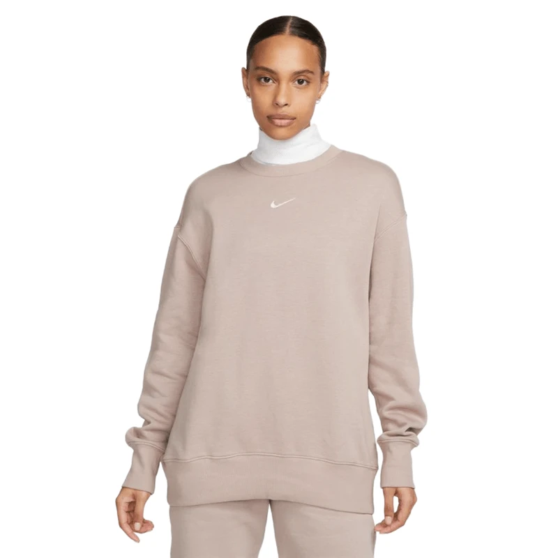 Nike Sportswear Phoenix Fleece Oversized Crewneck Sweatshirt - Women's - Image 2