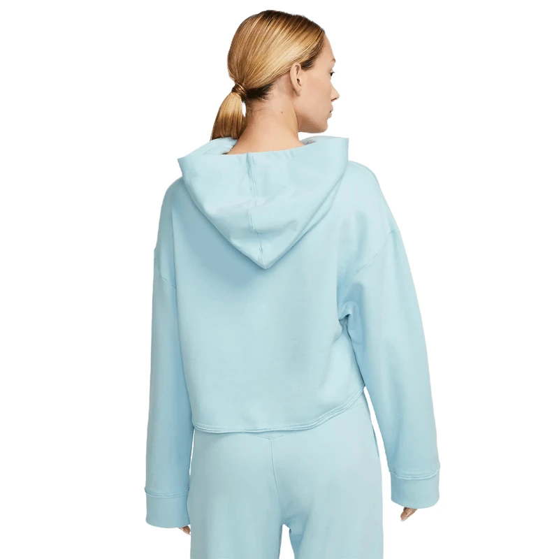 Nike Luxe Cropped Fleece Hoodie - Women's - Image 2