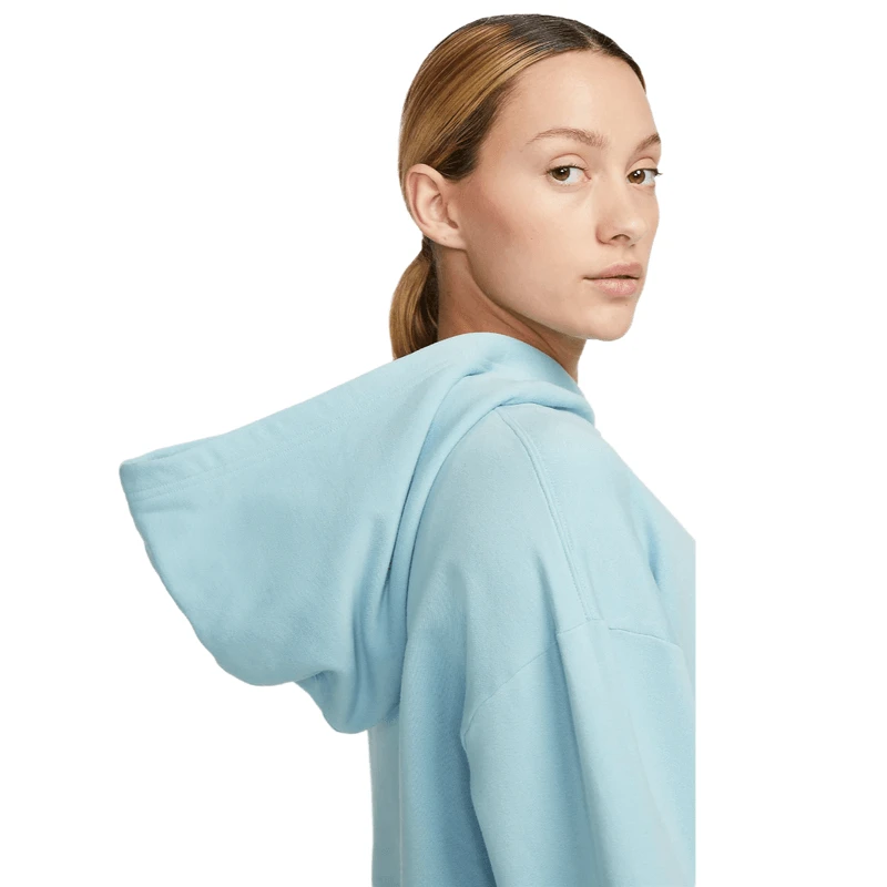 Nike Luxe Cropped Fleece Hoodie - Women's - Image 5