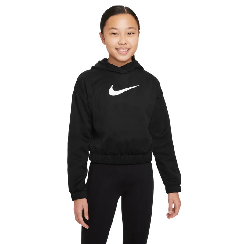 Nike Therma-FIT Pullover Hoodie - Girls' - Image 3