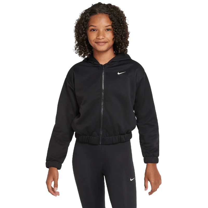 Nike Therma-FIT Full-Zip Hoodie - Girls' - Image 4