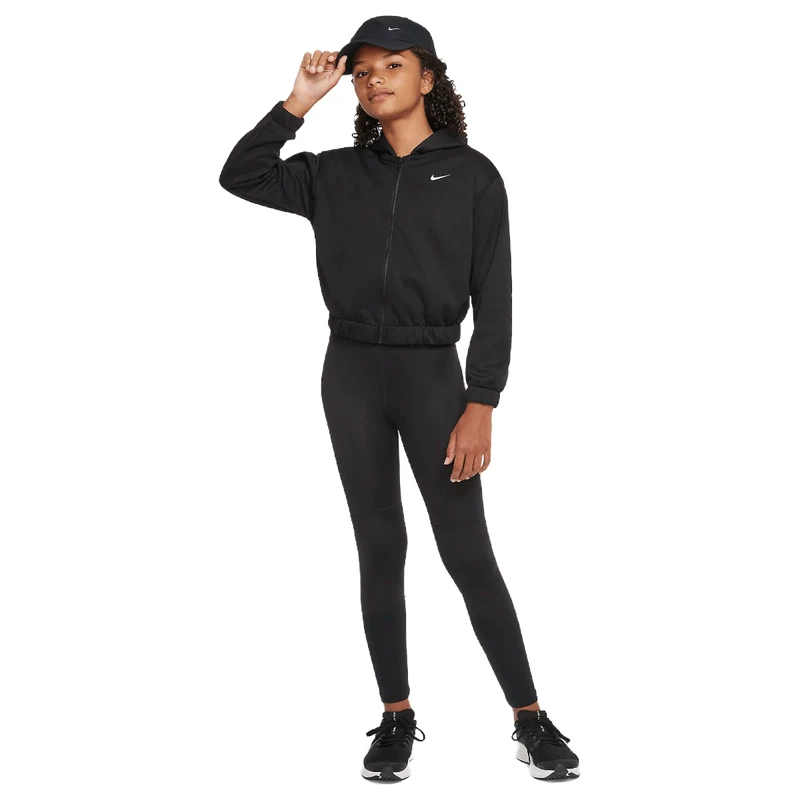 Nike Therma-FIT Full-Zip Hoodie - Girls' - Image 2