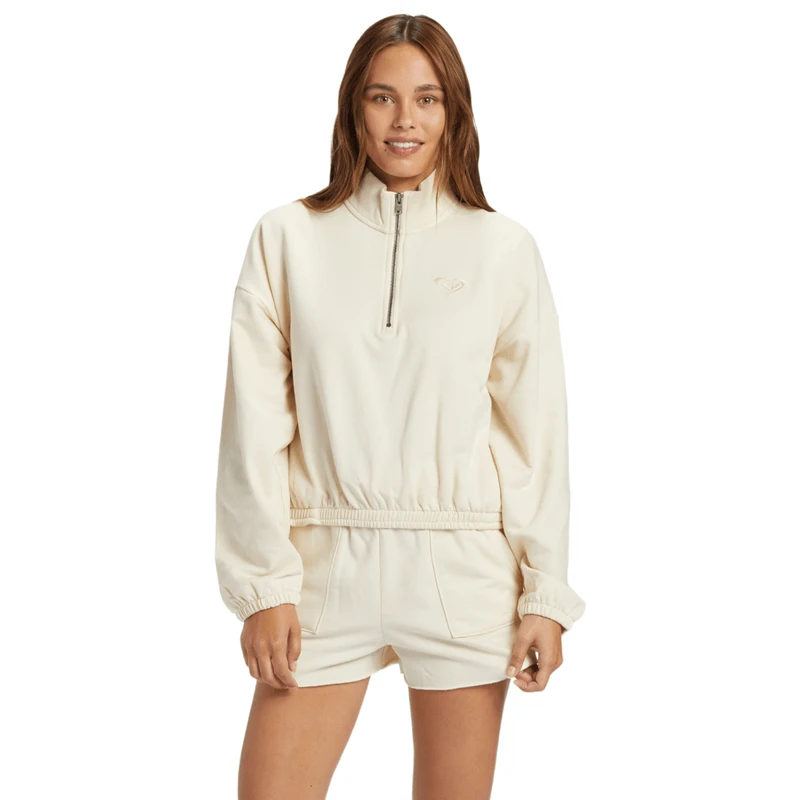 Roxy Hike Quilted Half Zip Sweatshirt - Women's - Image 3