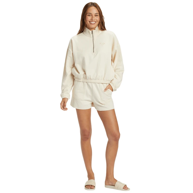 Roxy Hike Quilted Half Zip Sweatshirt - Women's - Image 4
