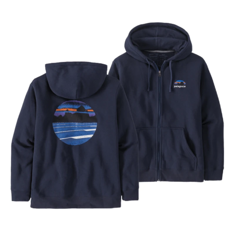 Patagonia Skyline Stencil Uprisal Full-Zip Hoodie