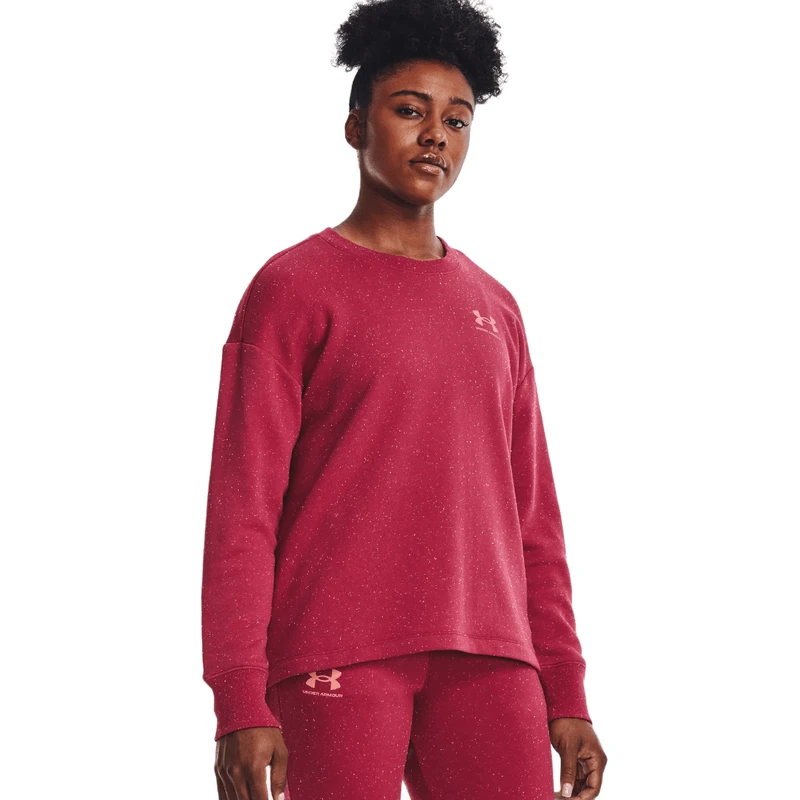 Under Armour Rival Fleece Oversized Crew Pullover - Women's