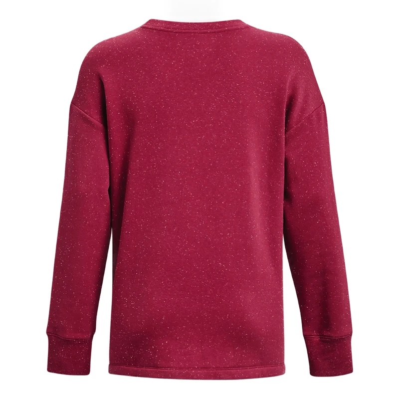 Under Armour Rival Fleece Oversized Crew Pullover - Women's - Image 2