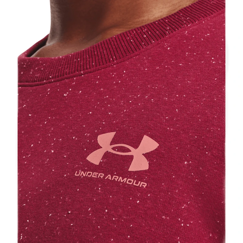 Under Armour Rival Fleece Oversized Crew Pullover - Women's - Image 4
